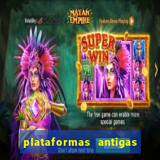 plataformas antigas de jogos